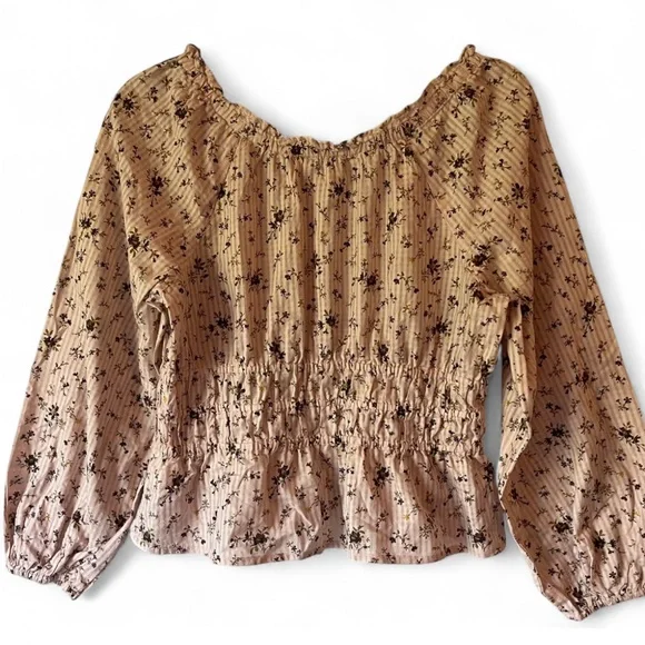 Madewell Sophia Bouquet Floral 100% Cotton Top Size Small - Picture 4 of 7